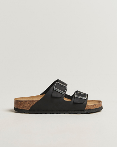 BIRKENSTOCK Woman Arizona Classic Footbed Black Oiled Leather – Musta