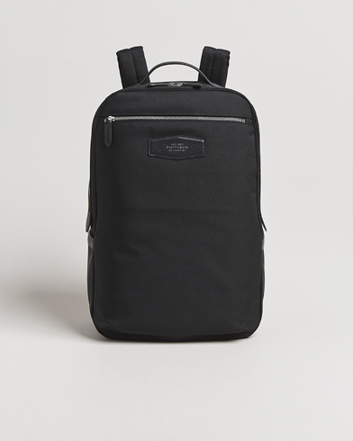 Smythson Canvas Norton Backpack Black – Musta
