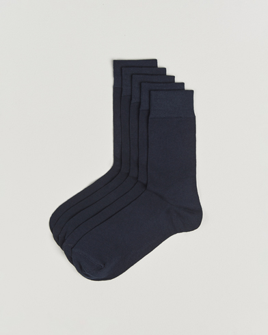 Bread & Boxers 5-Pack Socks Dark Navy – Sininen