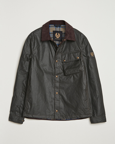 Belstaff Ground Wax Jacket Faded Olive – Vihreä