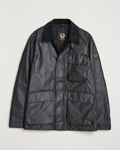 Belstaff Incline Wax Jacket Black – Musta