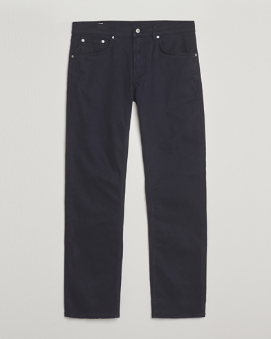 Gant Regular Fit Moleskin 5-Pocket Trousers Evening Blue – Sininen