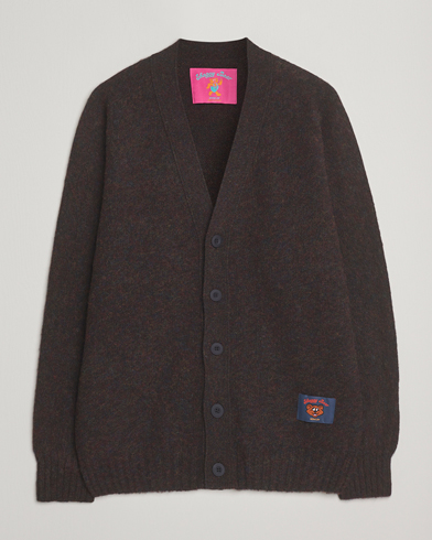 Howlin' Shaggy Bear Cardigan Wolf – Ruskea