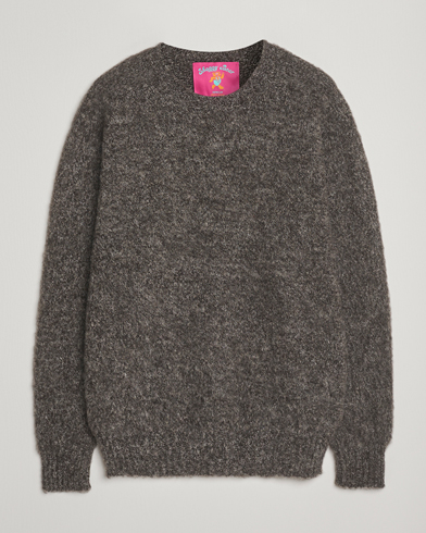 Howlin' Shaggy Bear Sweater Black Melange – Musta