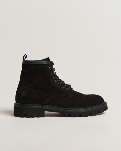 BOSS BLACK Julyo Suede Boot Black – Musta