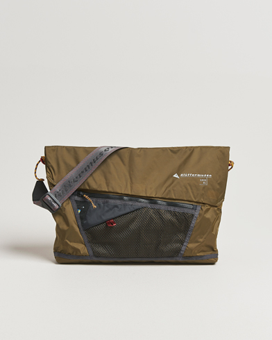 Klättermusen Grid Messenger Bag Olive – Vihreä