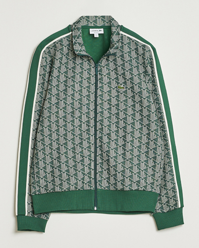 Lacoste Monogram Track Jacket Green/Sinople – Vihreä