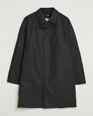 Mackintosh Dunoon Car Coat Black – Musta