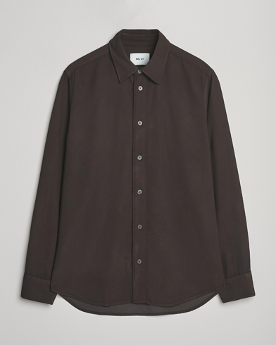 NN07 Colby Shirt Dark Army – Vihreä