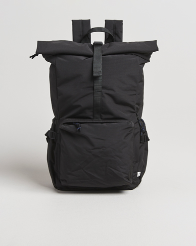NN07 NN07Nylon Ripstop Rolltop BackpackBlack – Musta