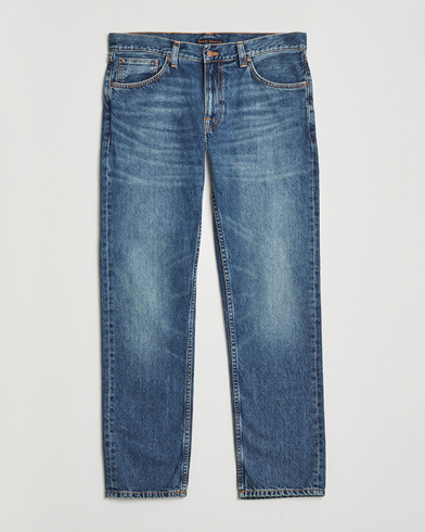 Nudie Jeans Gritty Jackson Jeans Deep Indigo – Sininen