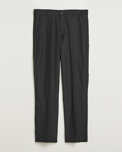 Samsøe Samsøe Noah Pleated Trousers Black – Musta
