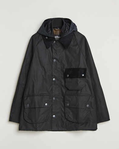 Barbour Heritage Modified Solway Wax Jacket Black – Musta