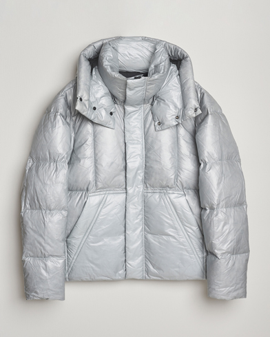 J.Lindeberg Kade Down Hooded Jacket High Rise – Harmaa