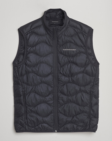 Peak Performance Helium Down Vest Black – Musta
