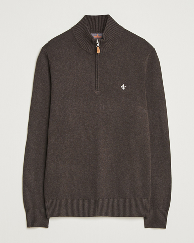 Morris Darmon Half Zip Brown – Ruskea