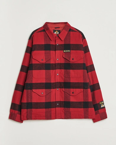 Columbia High Cascades Shirt Jacket Red – Punainen