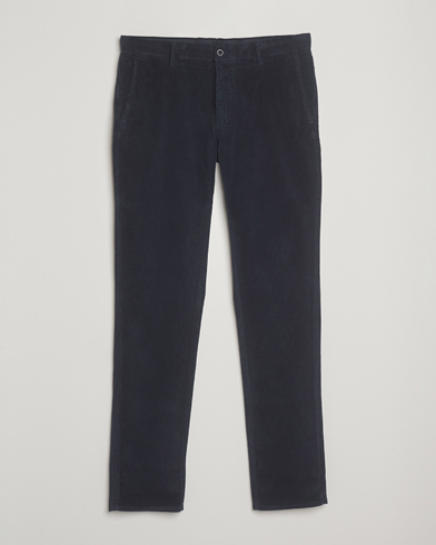 Incotex Slim Fit Leisure Cord Slacks Navy – Sininen