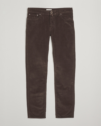 Jacob Cohën Bard 5-Pocket Medium Corduroy Trousers Brown – Ruskea