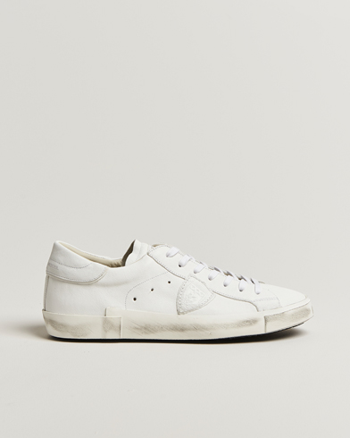 Philippe Model Prsx Low Top Leather Sneakers White – Valkoinen