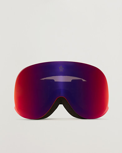 Moncler Lunettes 0ME8017 Ski Goggles Black/Red – Punainen