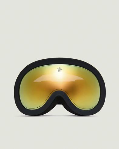Moncler Lunettes Snowray Ski Goggles Black/Gold – Musta
