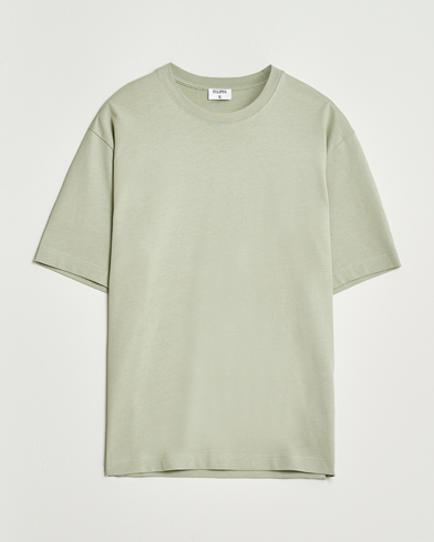 Filippa K Heavy Cotton Crew Neck T-Shirt Faded Green Grey – Vihreä