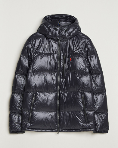 Polo Ralph Lauren Gorham Glossy Down Jacket Polo Black – Musta