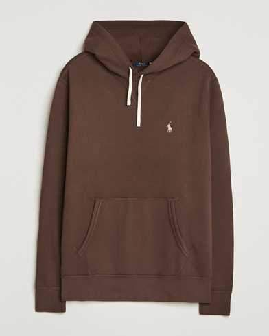 Polo Ralph Lauren RL Fleece Hoodie Nutmeg Brown – Ruskea