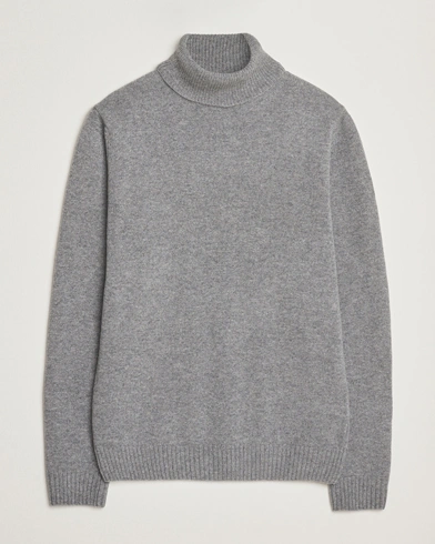Stenströms Brushed Merino Rollneck Grey – Harmaa