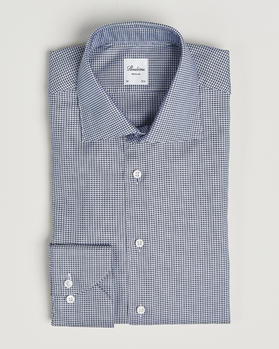 Stenströms Regular Fit Woven Structure Shirt Blue – Sininen