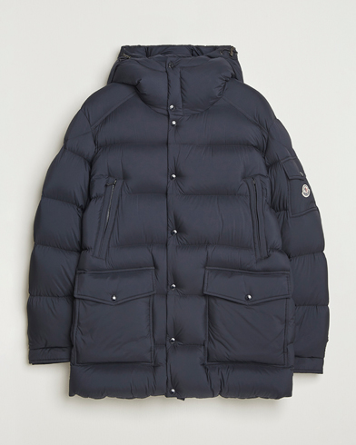 Moncler Bretagne Down Parka Navy – Sininen