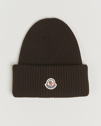 Moncler Cashmere Beanie Brown – Ruskea