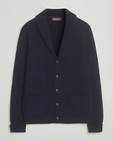 Morris Brayden Shawl Cardigan Navy – Sininen