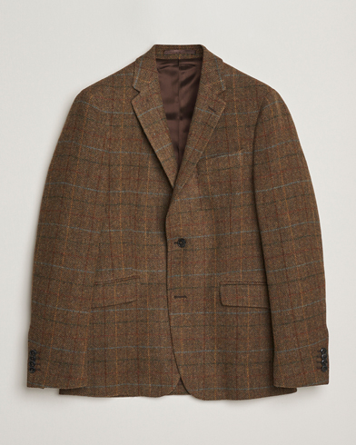 Barbour Lifestyle Sullivan Moons Check Blazer Brown – Ruskea