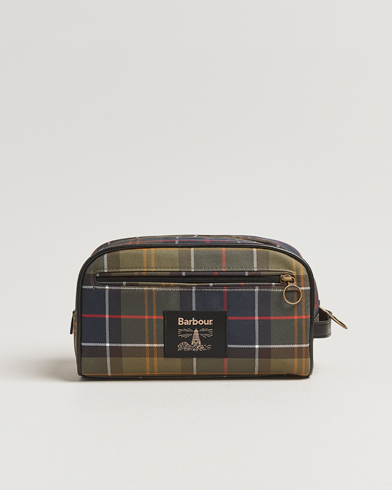 Barbour Lifestyle Tartan Washbag Classic/Beacon – Vihreä
