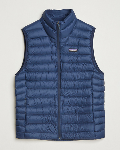 Patagonia Down Sweater Vest New Navy – Sininen