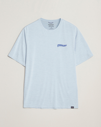 Patagonia Cap Cool Daily Graphic T-Shirt Fleck Blue – Sininen