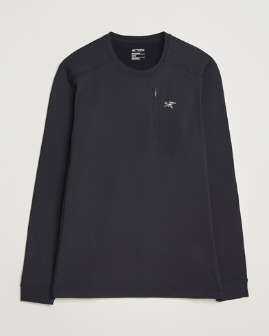 Arc'teryx Rho Baselayer Crew Neck Black – Musta