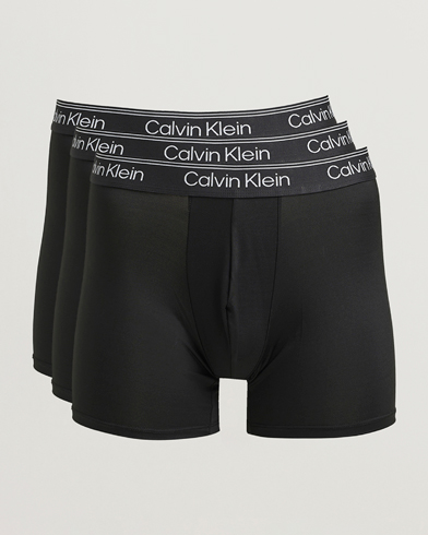Calvin Klein 3-Pack Micro Stretch Boxer Brief Black – Musta