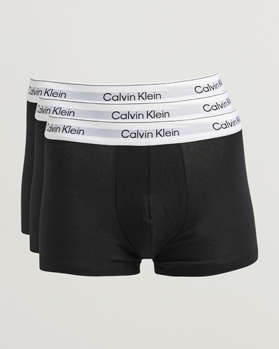 Calvin Klein 3-Pack Icon Cotton Stretch Black – Musta