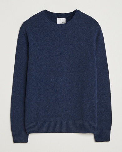 Colorful Standard Classic Merino Wool Crew Neck Marine Blue – Sininen