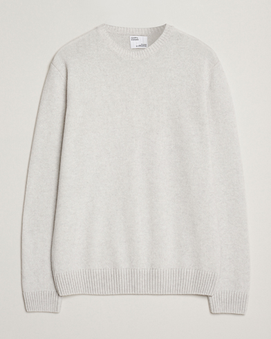 Colorful Standard Classic Merino Wool Crew Neck Snow Melange – Harmaa