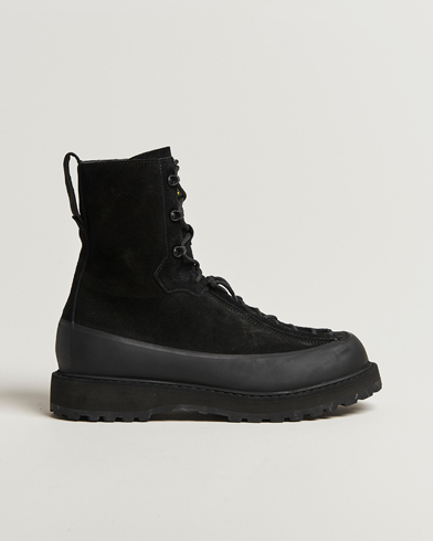 Stone Island Suede Hiking Boots Black – Musta