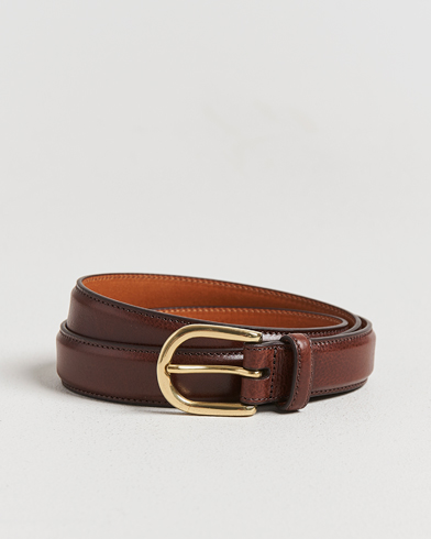 Kamakura Shirts Vintage Ivy Horseshoe Buckle Belt Brown – Ruskea