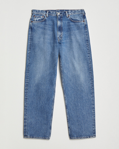orSlow 101 Dad Fit Jeans Denim Used – Sininen