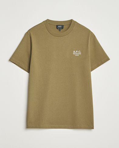 A.P.C. Rue Madame T-Shirt Khaki Green – Vihreä
