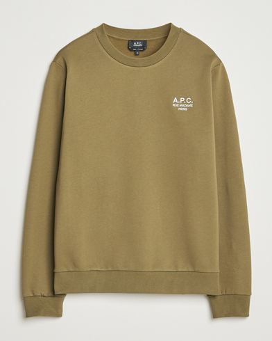 A.P.C. Rue Madame Sweatshirt Khaki Green – Vihreä