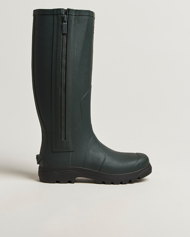 Hunter Boots Balmoral Full Zip Boot Dark Olive – Vihreä