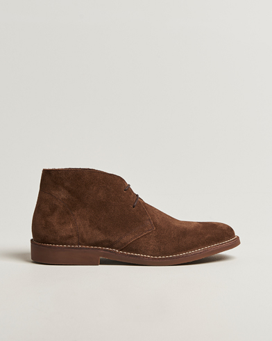 Loake 1880 Sahara Suede Chukka Dark Brown – Ruskea